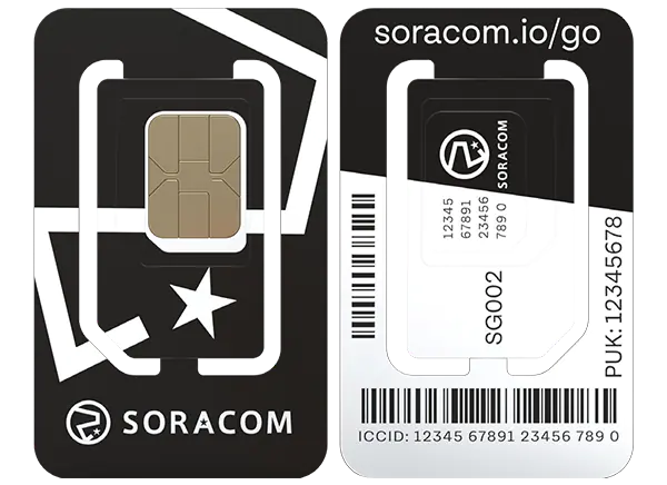 Soracom全球物联网多载波ecoSIM卡