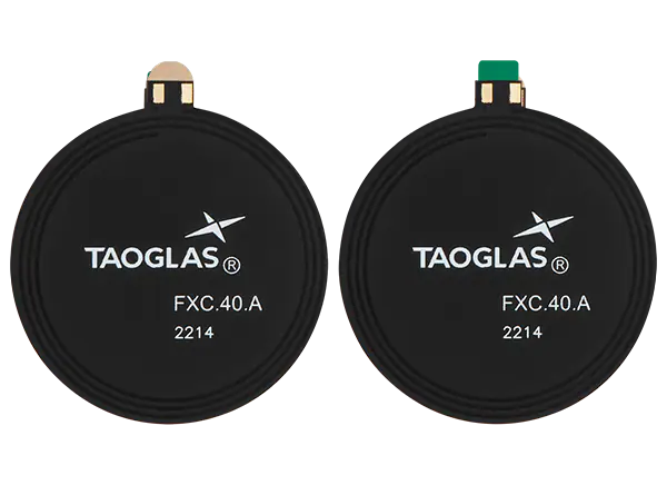 Taoglas fxc40圆形形状系数柔性近场通信(NFC)天线