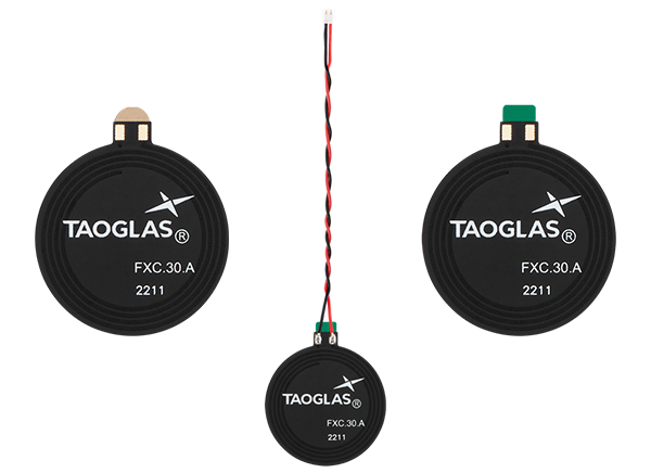 Taoglas fxc30圆形形状系数柔性近场通信(NFC)天线