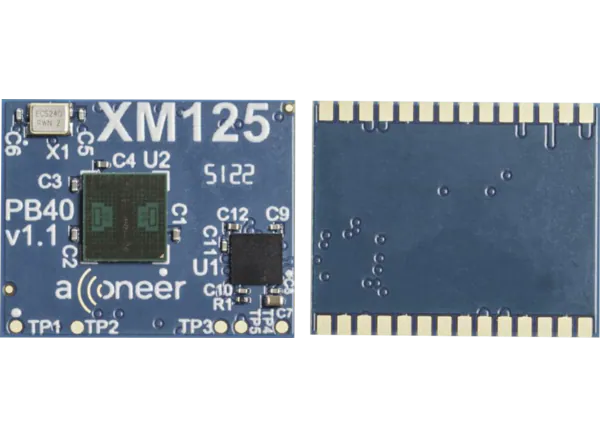 Acconeer XM125入口+雷达传感器模块