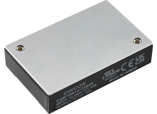 Cincon CQB75W14输入隔离DC-DC转换器
