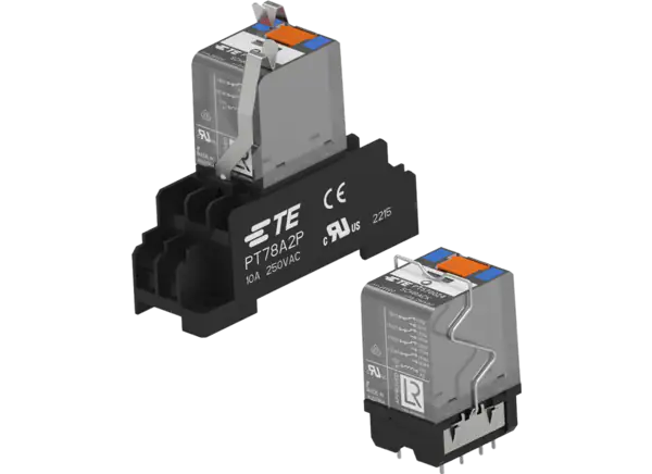 TE Connectivity的(TE) Schrack微型继电器PT插座和配件
