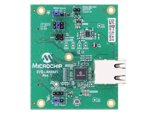 Microchip Technology EVB-LAN8841评估板设计