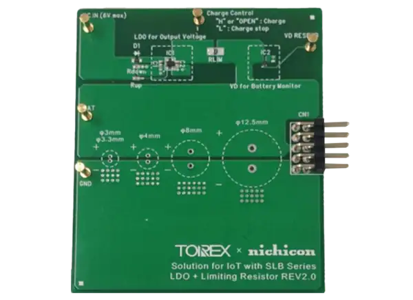 Torex Semiconductor Nichicon SLB系列评估板