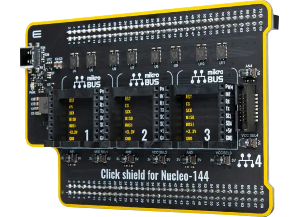 Mikroe Click Shield for Nucleo-144