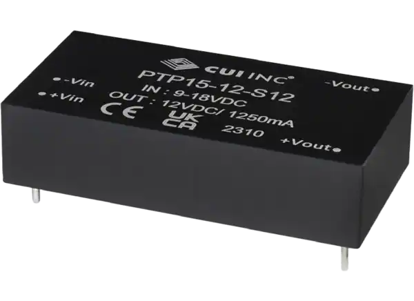 CUI Inc . PTP15系列DC-DC转换器