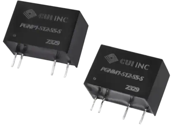 CUI公司PGNM1-S/PGNP1-S隔离DC-DC转换器