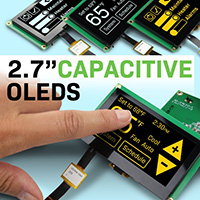 2.7英寸触摸OLED显示器
