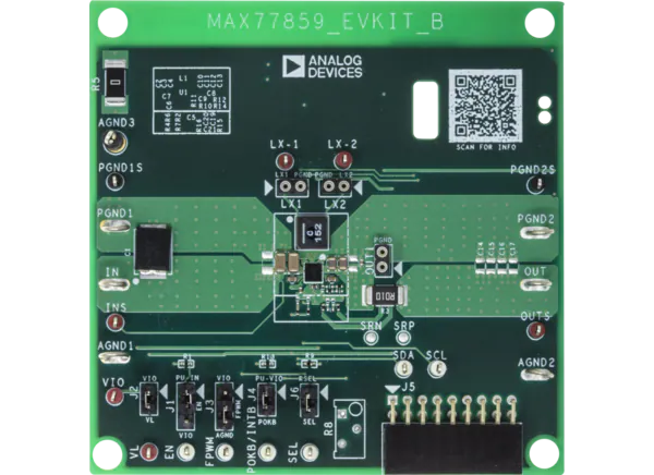 Analog Devices / Maxim集成MAX77859WEVKIT评估套件的介绍、特性、及应用 - 华强商城