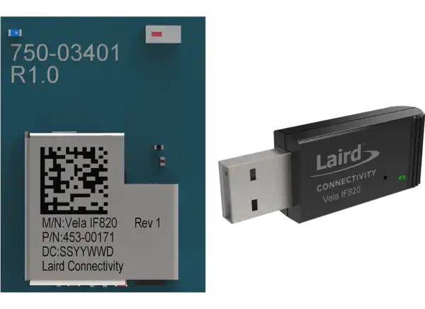 Laird Connectivity Vela IF820 BLUETOOTH 5x双模模块