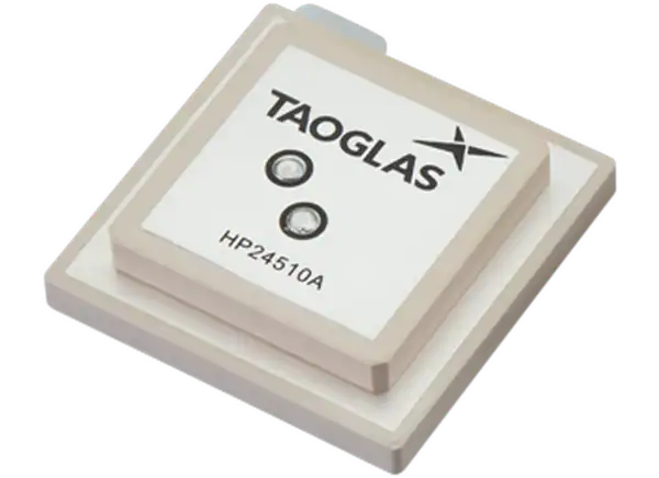 Taoglas HP24510。双馈GNSS L1/L2堆叠天线