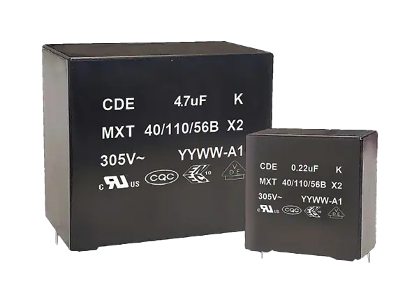康奈尔Dubilier (CDE) MXT X2 EMI/RFI抑制电容器